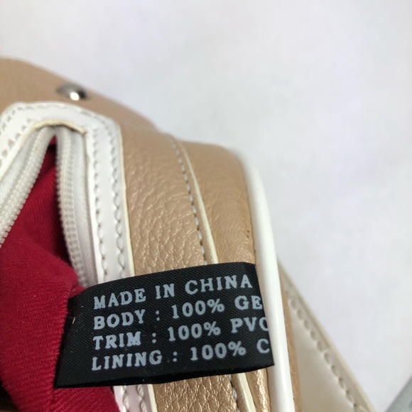 Maxx NewYork Signature Metallic Gold Shoulder Bag - Picture 4 of 12